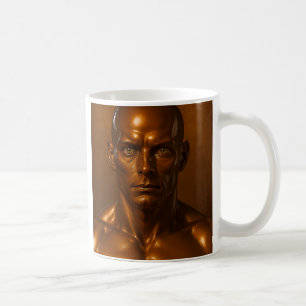 Mug androïde doré