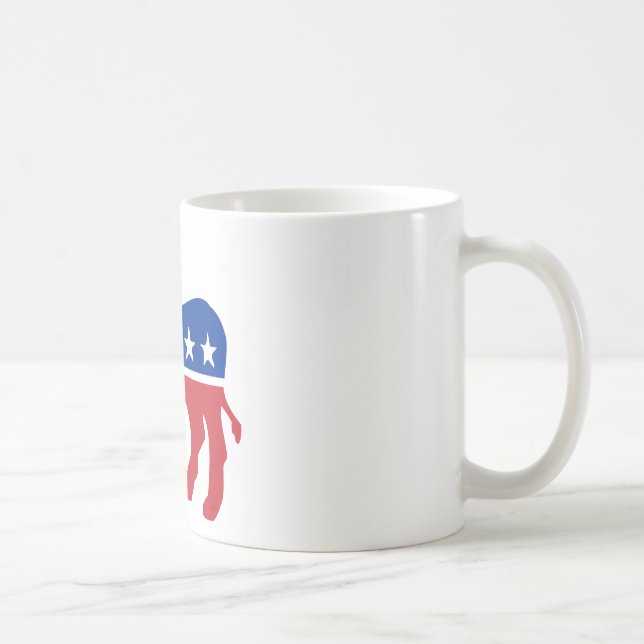 Mug Âne de Démocrate (Droite)