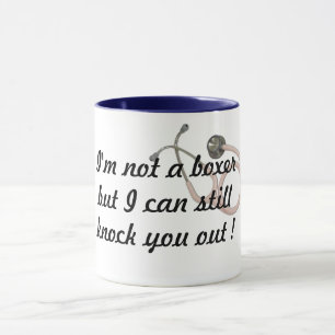 Mug anesthésie frapper médecin pun drôle de canon