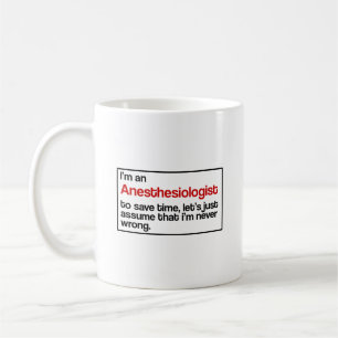 Mug Anesthésiste