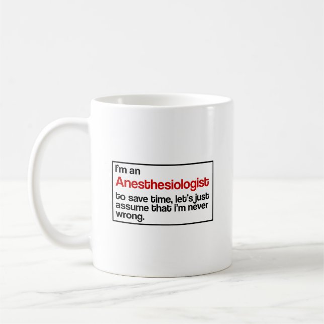 Mug Anesthésiste (Gauche)