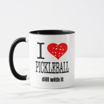 Aneth de Pickleball de coeur du cadeau I de boule