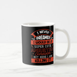 Mug Aneurysme Survivant Cerveau Chirurgie Graphique