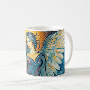 Mug Ange Abstrait