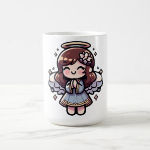Mug Ange Anime Cherubic - angélique, kawaii,