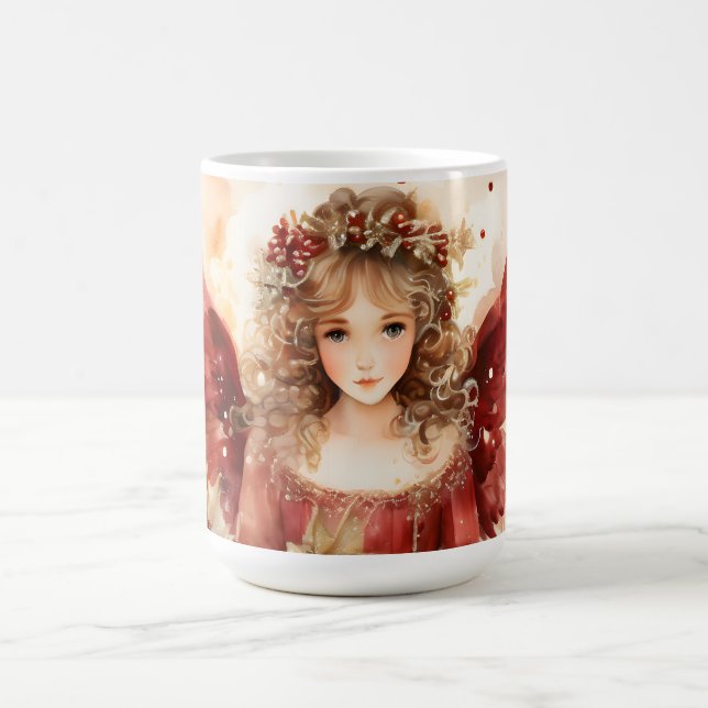 Mug Ange avec ailes rouges (Centre)