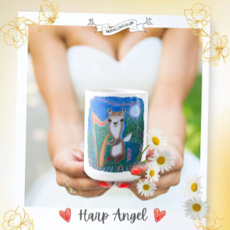 Mug Ange de la Lune à la Harpe