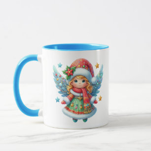 Mug Ange de neige de Noël