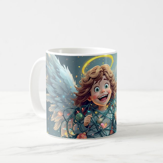 Mug Ange de Noël  (Devant gauche)