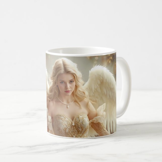 Mug Ange de Noël  (Devant droit)