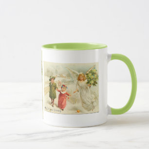 Mug Ange de Noël avec enfants