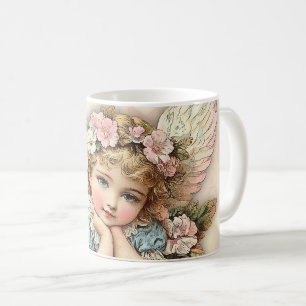 Mug Ange de style vintage