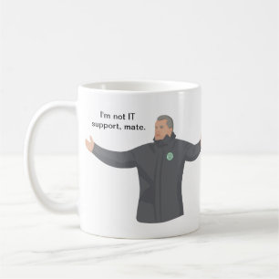 Mug Ange Postecoglou - Je ne suis pas le support infor