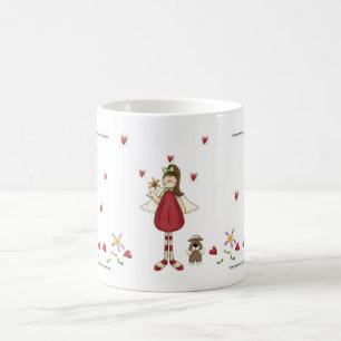 Mug Ange rouge de l'amour