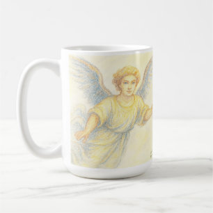 Mug Angel en vol avec le sourire