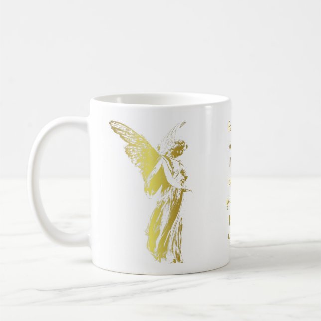 Mug Angel Penser à vous et dire une prière (Gauche)