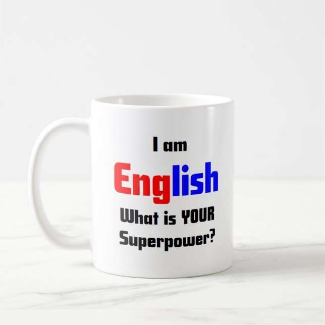 Mug anglais (Gauche)
