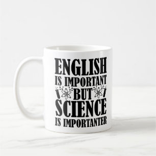 Mug Anglais Important Mais Citation De Professeur De S