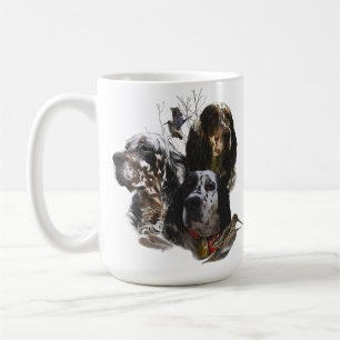 Mug Anglais Setter, chasse à la bécasse