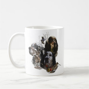Mug Anglais Setter, chasse à la bécasse