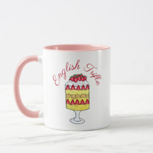 Mug Anglais Trifle Fruit Custsert Cuisine britannique