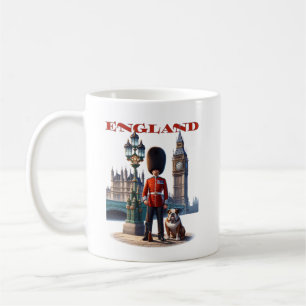 Mug Angleterre Buckingham Palace Guard et Bulldog