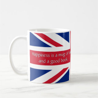 Mug Angleterre English Flag Happy Tea Good Book