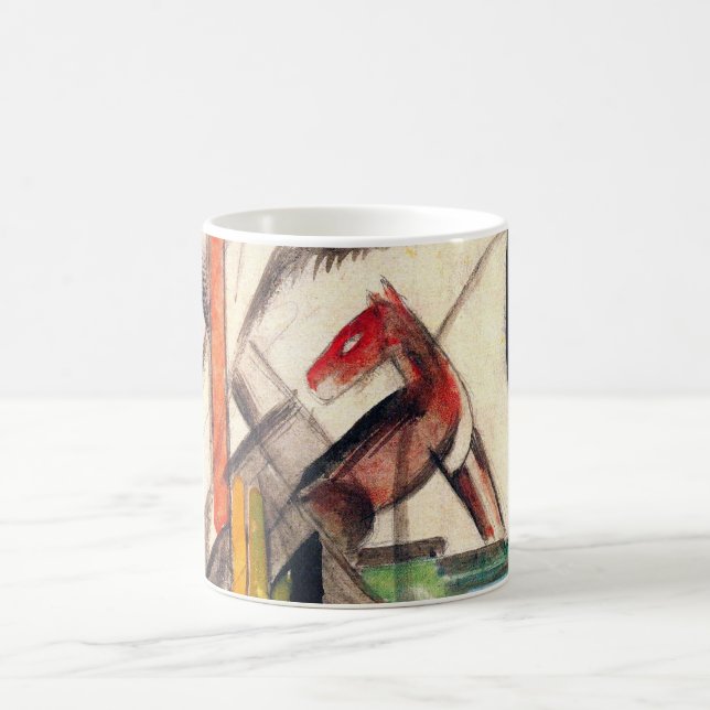 Mug Animal de Franz Marc, Art de l'expressionnisme Vin (Centre)