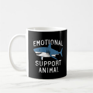 Mug Animal de Soutien Émotionnel Requin Drôle et Effra
