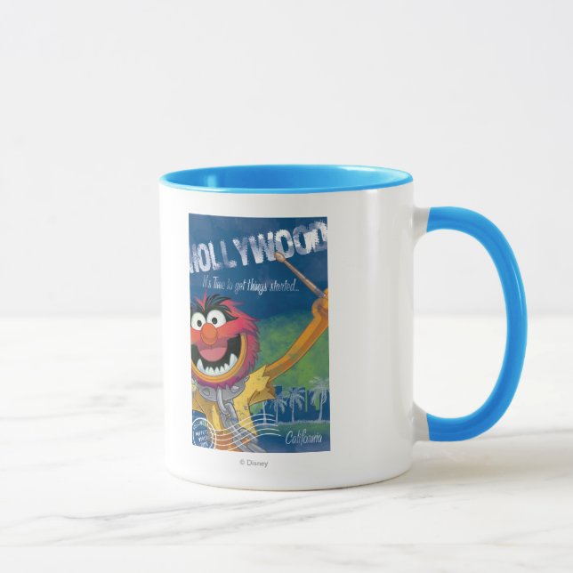 Mug Animal - Hollywood, California Poster (Droite)