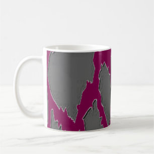Mug Animal imprimé Zebra Stripe café mig