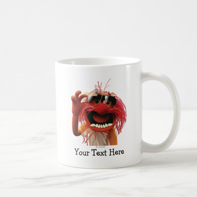 Mug Animal portant des lunettes de soleil (Droite)
