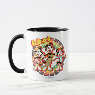 Mug Animaniacs   Hello-o Retro Equalizer Graphic