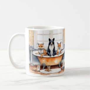 Mug Animaux amusants dans le bain