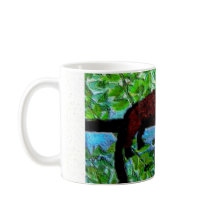 Animaux amusants Red Lemur relaxant