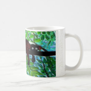 Mug Animaux amusants Red Lemur relaxant