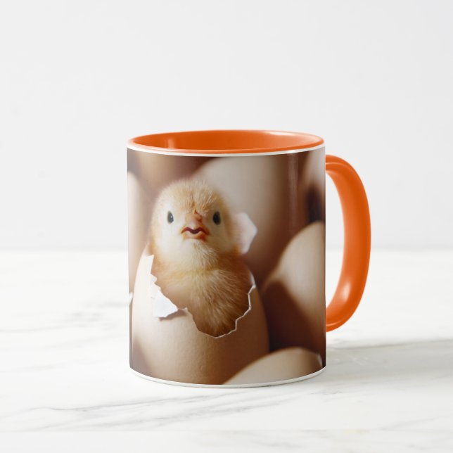 Mug Animaux de bébés cutest | Nouveau bébé poussin (Devant droit)