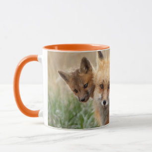 Mug Animaux de bébés cutest Renard rouge et bébé