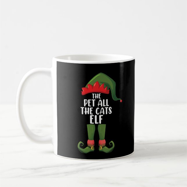 Mug Animaux de compagnie Tous les chats Elf Correspond (Gauche)