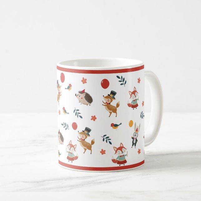 Mug Animaux de fête  (Devant droit)