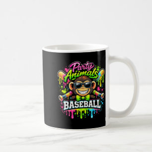 Mug Animaux de fête baseball glace dégoulinante singe