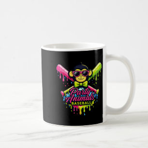 Mug Animaux de fête baseball singe drôle 