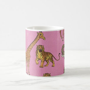 Mug Animaux de zoo vintage
