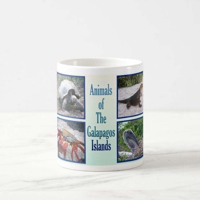 Mug Animaux des îles de Galapagos (Centre)