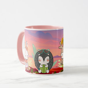Mug Animaux d'été