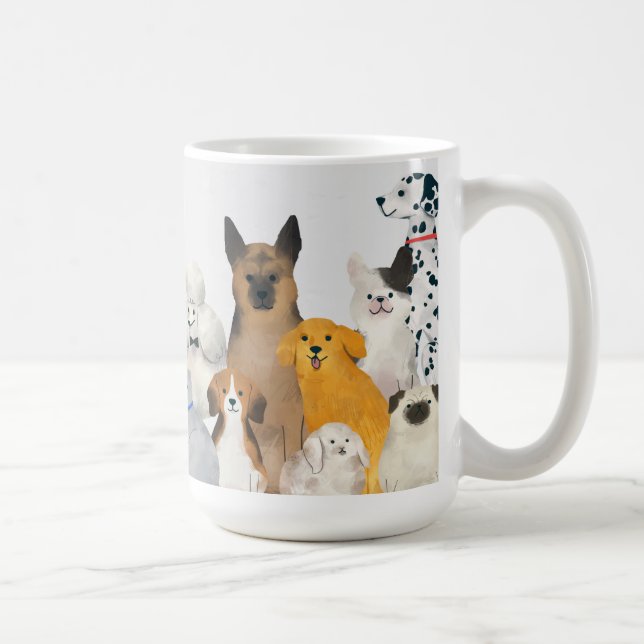 Mug Animaux domestiques, chiens et chats (Droite)