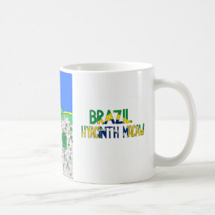 Mug Animaux du Monde, Brésil : Ara hyacinthe