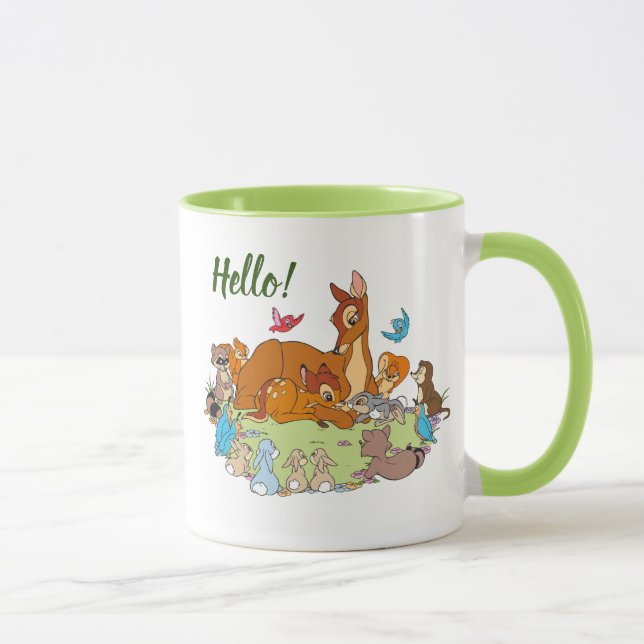 Mug Animaux forestiers Salutation Prince Bambi (Droite)