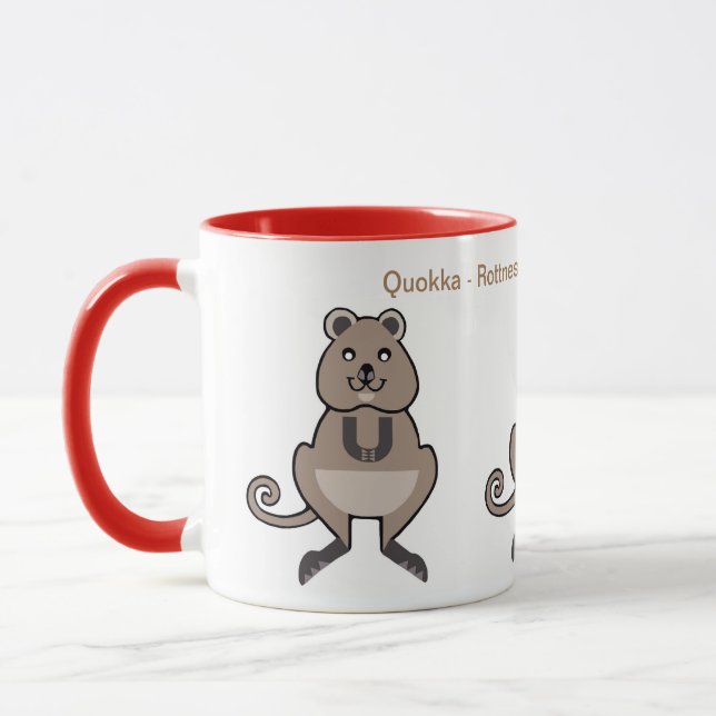 Mug Animaux sauvages - Cute QUOKKA - Nature - Faune (Gauche)