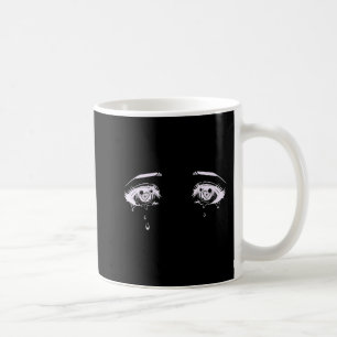 Mug Anime Eyes Pastel Goth Tee esthétique